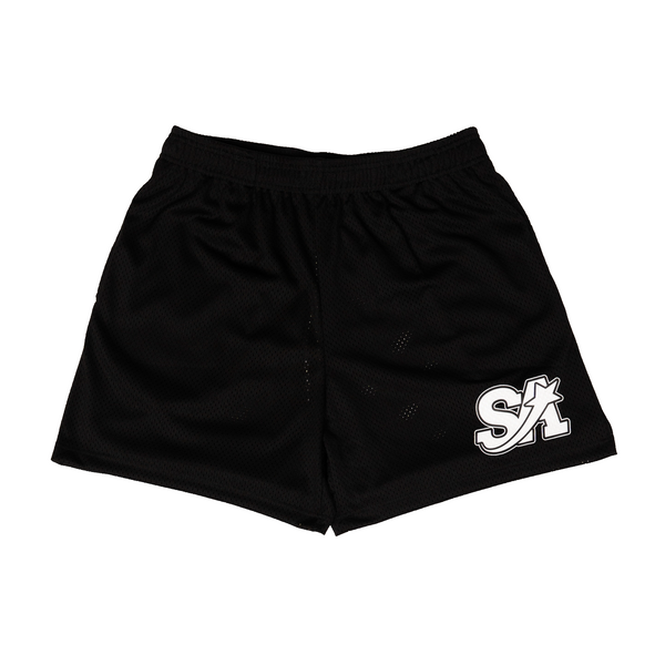 Basic Team Logo Mesh Shorts