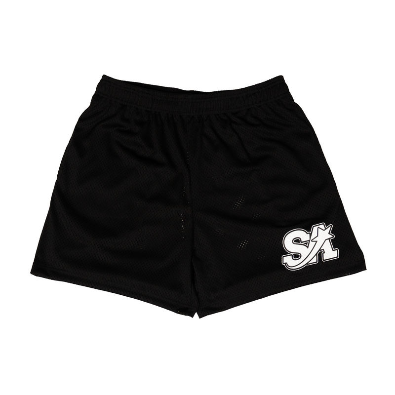 Basic Team Logo Mesh Shorts